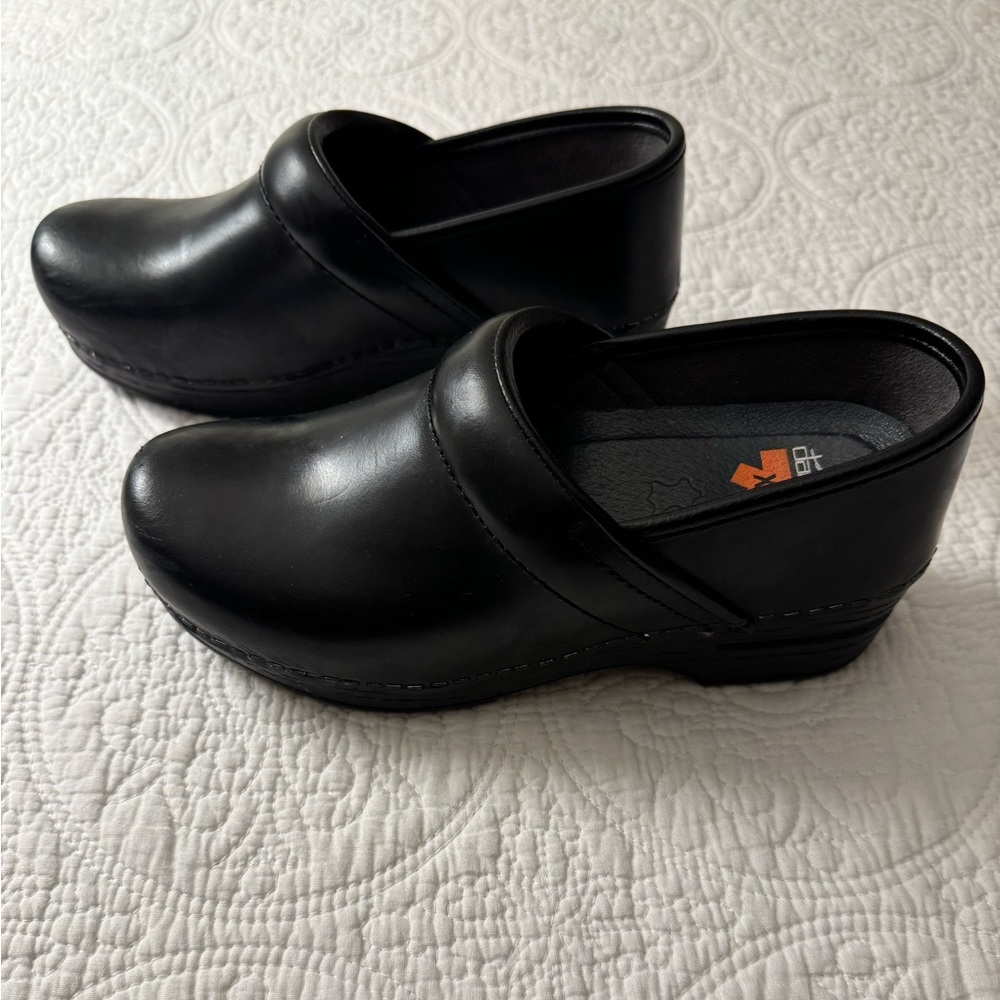 Dansko XP Black Waterproof Clog
